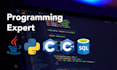 handle c, python or java tasks
