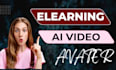 create elearning videos udemy ai explainer heygen keygen and talking head avatar