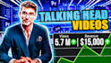 do professional talking head video editing
