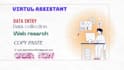 do data entry and data collection copy paste and web resarch