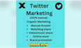 get organic twitter x promotion 1000 followers