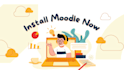 install and configure moodle