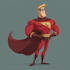create superhero cartoon character for you