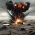 make simulation fx, vfx animation, destruction fx, visual effect, fire explosion