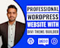 do for wordpress divi website, divi theme and divi builder