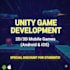 develop a 2d 3d unity game development mobile