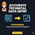 perform accurate technical data entry for engineering projects bom sap erp