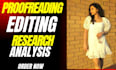 proofread and edit your work