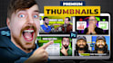 design creative youtube thumbnails