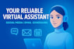 be your reliable virtual assistant for social media, email, and scheduling tasks
