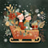 create festive holiday christmas design illustration
