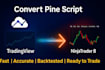 convert your tradingview pine script into a ninjatrader 8 bot or indicator