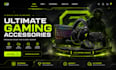 gaming accessories shopify store gaming website video game gaming store gaming