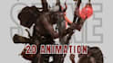 2d spine animation, character rigging, spine character animation, game animation