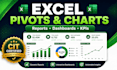 create excel pivot tables and charts