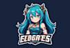 design logo with anime mascot