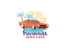 make classic iconic logo image for hawaii auto care industry