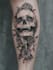 custom an abstract black tattoo design