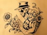 create awesome old school tattoo style design