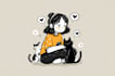 illustrate any image in doodle style