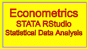 do advance econometrics data analysis in stata and rstudio