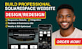 build squarespace website design and redesign squarespace website development