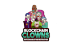 design lock chain clowns tv show logo