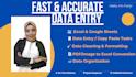 do data entry, PDF to excel, and clean spreadsheets