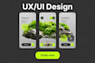 do figma website mobile, TV app ui ux design