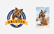 custom pet dog cat logo design