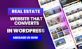 do real estate website design and development on wordpress for agencies