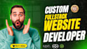 build website development, business website design or custom website development