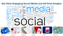 create daily engaging social media and ad post designs