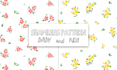 baby seamless pattern design, kids all over print