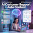 develop an ai customer support bot, ai posts publisher