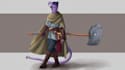 draw a full dnd adventure scene with your characters