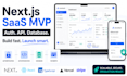 build your next js saas mvp with auth api and database