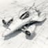 draw high quality spaceship concept