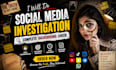 background check, social media research, detective, find someone