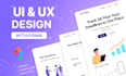 do figma website design, figma website, website ui ux design