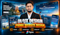 do figma website design, figma website, website ui ux design