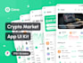 develop crypto exchanging app, crypto investment app, wallet app, neo bank app