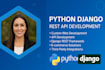 develop secure and scalable django rest apis using python