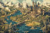 draw fantasy map design map illustration fantasy map