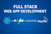 build full stack web app using react node and mysql