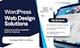 design and develop a professional wordpress website using elementor