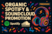 boost your spotify and soundcloud with real promotion