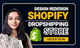build shopify website, shopify store design and boost shopify sales