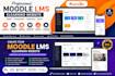 professionally manage, upload quizzes, customize  support any moodle lms version