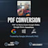 convert PDF to word,excel,docs,google  slides,powerpoint within 24 hours